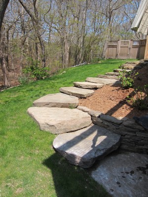 Natural Stone Steps & Pathways
