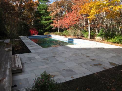Slate Pool Area and Walkway