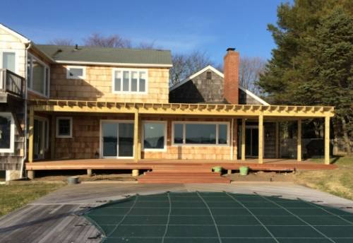 Mahagony Deck & Treated Pine Pergola